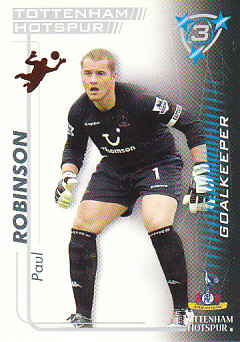 Paul Robinson Tottenham Hotspur 2005/06 Shoot Out #289